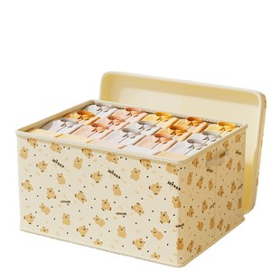 Caja de Almacenamiento Plegable para el Hogar, a Prueba de Polvo, con Diseño de Dibujos Animados, Organizador de Ropa con Tapa, Caja de Almacenamiento de Gran Capacidad - Product Image 1