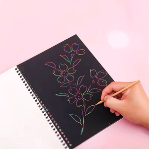 Tùy Chỉnh In Ấn Trẻ em' Phác Thảo Màu Cuốn Sách Đầu Cuốn Sách Phác Thảo Colouring Sách - Product Image 5