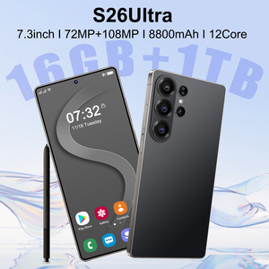 Smartphone S26 Ultra Sbloccato 5G all'ingrosso 16GB+1TB <span class=keywords><strong>12</strong></span> Core Display da <span class=keywords><strong>7</strong></span>.3 pollici CDMA LTE Dual SIM Android Telefono Originale - Product Image 4