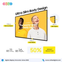 Téléviseur Intelligent 27 32 43 49 55 Pouces Écran Plat Support Mural Affichage Dynamique Publicitaire Lecteur 2K 4K LCD Écran TV Moniteur PC