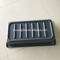 Cercueil pour animaux de compagnie en plastique ABS épais thermoformé, pour chiens et chats, avec service de découpe, faible MOQ, prix d'usine