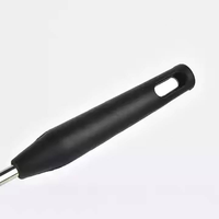 Spatule de cuisine en silicone à long manche, antiadhésive, résistante à la chaleur, compatible lave-vaisselle et alimentaire, ustensile de cuisine