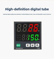 Pengontrol Suhu Digital Cerdas PID TK6S/M/H/L 14RV dengan Komunikasi RS485 IP65 100-240V untuk Penggunaan Industri