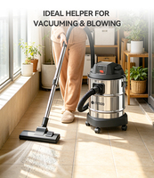 Aspirateur portable pour voiture, sec et humide, 21 L, sans fil, pour la maison, le jardin, le nettoyage de la voiture