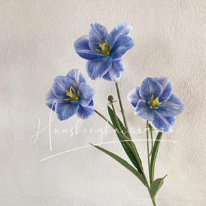 YJX Artificial Tulip Single Branch High Simulation <b>Wedding</b> Home Decor <b>Props</b> - Product Image 2