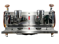 Machine à café expresso semi-automatique à double tête KS362, 3L+1L+3L+1L, chaudière quadruple T3, contrôle PID, machine à café commerciale pour café