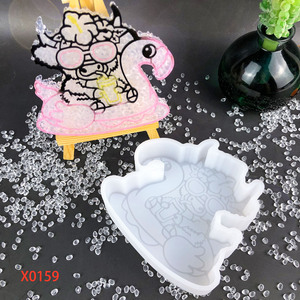 Moule de moulage en résine de silicone fait main Kingnoo, forme irrégulière, 1 pièce, style DIY, ornements décoratifs, outils pour gâteaux, en stock dans le Hebei - Product Image 2