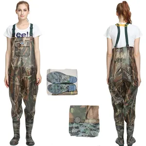 Wholesale fishing wader chest wader jinqian rubber wader To Improve Fishing  Experience 