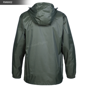 Áo mưa chống thấm nước cho nam Áo mưa nhẹ có thể đóng gói Áo mưa trùm đầu áo Gió Áo Mưa - Product Image 3