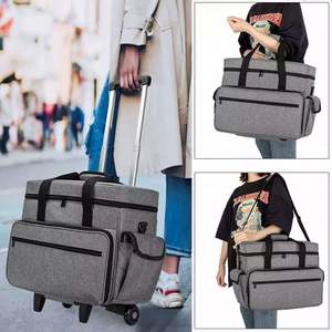 Muestra Gratuita Nueva Bolsa con Ruedas para Máquina de Coser HEXIN HXJ0440 de Poliéster - Product Image 6