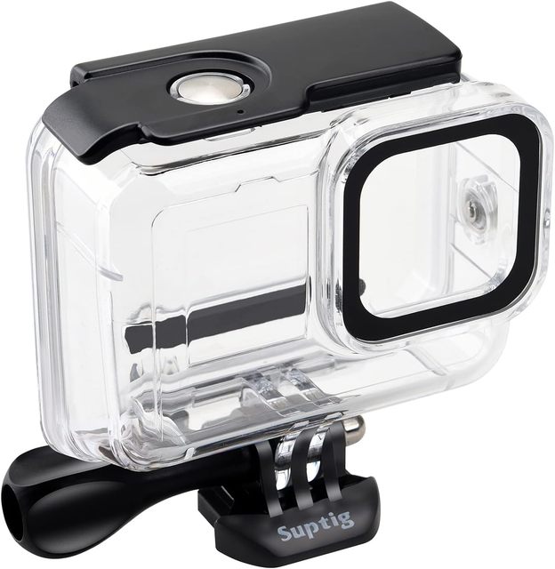 Wholesale New Design Suptig Waterproof Housing Underwater Camera Case for Hero 10/9 up to 50M PC Material Dustproof