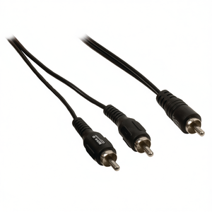 Cable de audio Rca macho a 2x Rca macho de 5 m negro - Product Image 2