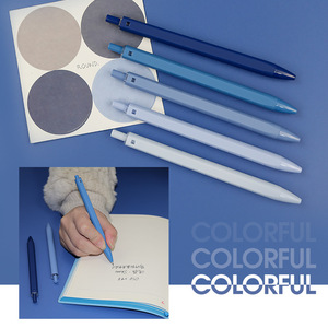 Nouveauté Logo Personnalisé Imprimé Non Effaçable Encre Noire Pointe 0.5mm Stylos Gel En Plastique Bureau D'affaires École Cadeau Promotionnel Stylos Stock - Product Image 2