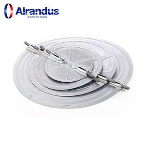 Alta qualità in acciaio zincato <span class=keywords><strong>quadrante</strong></span> serratore a <span class=keywords><strong>quadrante</strong></span> per sistema di ventilazione - Product Image 6