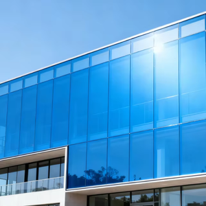 편도 비전 블루 건축 창 필름 0.09mm - 90% 열 차단 83% 광 투과 99% 자외선 저항 필름 - Product Image 4