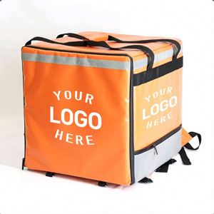กระเป๋าส่งอาหารแบบพับได้คุณภาพสูงสั่งทำได้ตามต้องการ ขายส่ง ผลิตจากผ้า PP ทอ พิมพ์ลาย หนาพิเศษ สำหรับส่งอาหาร ใช้เป็นของแจกเพื่อการส่งเสริมการขาย - Product Image 2