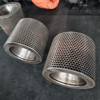 Nouvelle machine à granulés d'aliments pour animaux MuyangK35 de qualité supérieure à bas prix, directement de l'usine, modèle SZLH685, 5 tonnes/h, en acier allié
