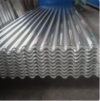 Tôle de toiture ondulée en galvalume de type IBR, matériau de construction métallique en Aluzinc