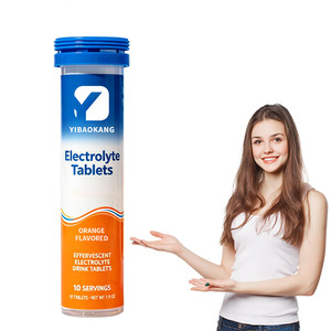 Comprimés d'électrolytes OEM, <span class=keywords><strong>chlorure</strong></span> <span class=keywords><strong>de</strong></span> sodium, sans gluten, supplément d'électrolytes, comprimés nutritionnels OEM, hydratation sportive - Product Image 1