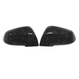 2013+ Forge Carbon Car Mirror Covers FOR BMW 3 4 Series F20 F22 F23 F30 F32 F33 F36 F87 M2 X1 AN Style Side Mirror Cover