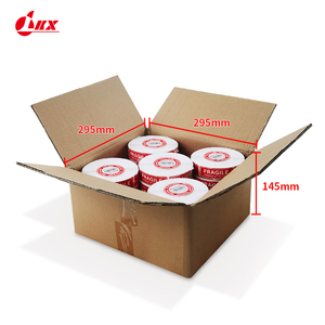 Etiquetas de Advertencia de Frágil con Código de Barras, Impresión de Logotipo OEM, Duraderas, Resistentes al Agua, Adhesivas, Semi Brillantes, Transferencia Térmica - Product Image 6