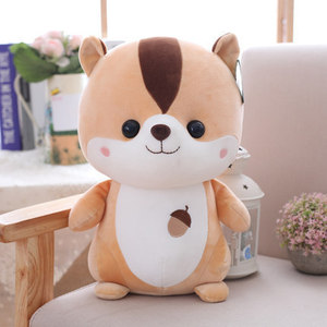 Jouets en peluche écureuil, oreillers, jouets en peluche, petites poupées animaux à <span class=keywords><strong>corps</strong></span> souple, cadeaux pour enfants et filles, machines à griffes, poupées en tissu - Product Image 5