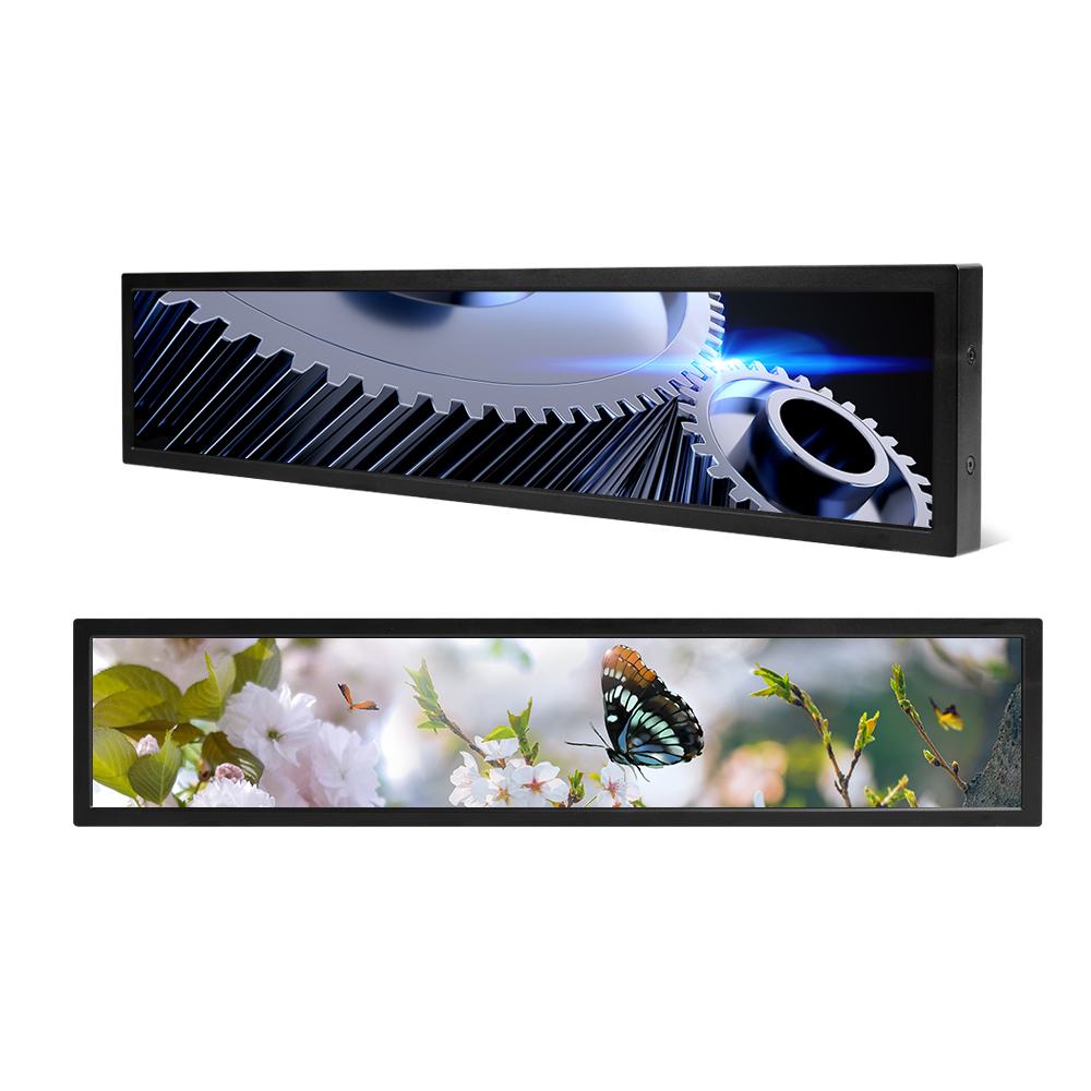 Smart LCD Digital Shelf Signage Digitale Preis schilder mit 47,6 Zoll LCD Stretched Display Marketing Werbung