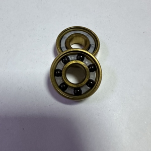 -608 bantalan bola keramik hibrid 608 608 2RS C3 <span class=keywords><strong>bearing</strong></span> bantalan bola alur dalam untuk papan luncur sepatu roda - Product Image 6
