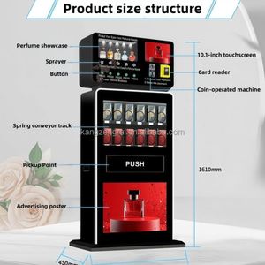 Intelligent Commercial Self-Service <b>Perfume</b> Vending Machines Vertical Display <b>Cabinets</b> Multi-scent Fragrance Dispenser Arcade - Product Image 3