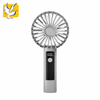 Ventilateur numérique pliable haute puissance 2026 pour l'été, mini-ventilateur électrique portable d'extérieur rechargeable par USB