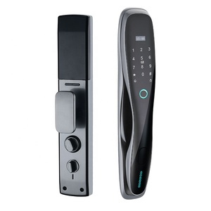Tuya — serrure biométrique intelligente automatique, ce verrou de sécurité domestique sans fil à empreintes digitales, rfid/IC, carte numérique, application Wifi, combinaison - Product Image 2