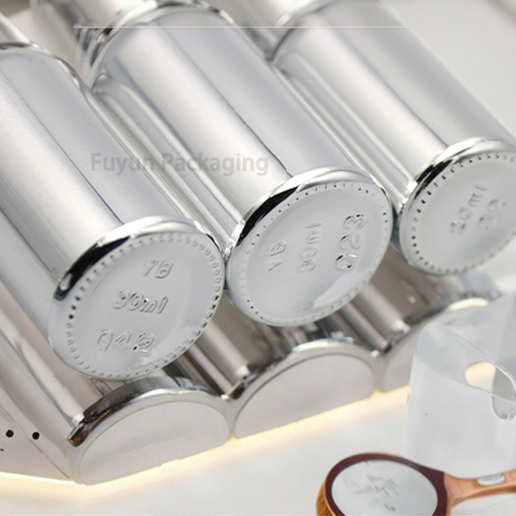 dropper bottle silver lid