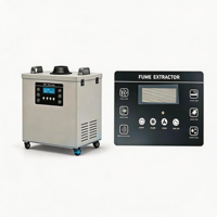 Extracteur de fumées de soudure à haute efficacité avec filtration en 4 étapes et purification à 99,97 % pour atelier de fabrication électronique de circuits imprimés