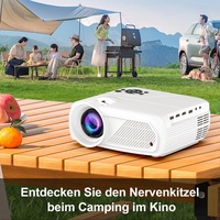 Projecteur portable B11 1080P LCD 280 lumens ANSI, projecteur Android 4K LCD vidéo WIFI