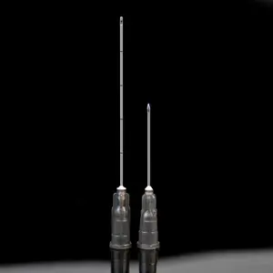 Hiệu quả cao Đen kanulenfullerinjektion medizinische kanule 22g 25g 38mm 50mm 70mm stumpfe spitze C ống kim