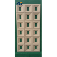 ZGSTONE Haute Qualité PU Culture Pierre De Luxe PU Faux Pierre Un Panneau Un Mur Décoratif 3d Panneau Mural