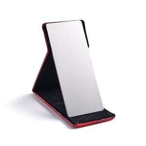 Red Color Women Gift <b>Rectangle</b> Silkscreen Folding Type Tabletop <b>Mirror</b> - Product Image 4