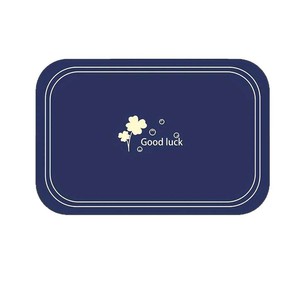 Tapis de bain en terre de diatomée Prosperous Age 60x90cm antidérapant et absorbant pour salle de bain - Product Image 2