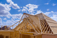 Structure en bois massif durable et élégante en bois massif teck naturel
