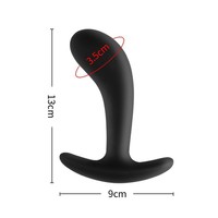 Ensemble de 3 Dildos en Silicone pour Hommes/Femmes, Bâton de Massage, Plug Anal, Jouets Sexuels pour Adultes