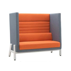 Highest Quality Modular <b>Upholstery</b> Fabric High Back Leisure Office Sofa Set for Apartment Use with Modern Design - Product Image 2