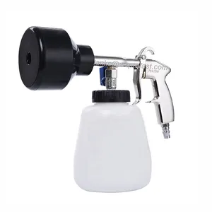 Car Detailing Tool Kit Dust Removal Vacuum Cleaner Tornado Foam Gun Mist Bearing Head Tornado Cleaning Gun for Interior