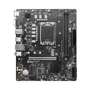 Zuverlässiges PRO H610M-E DDR4 LGA 1700 <span class=keywords><strong>Mainboard</strong></span> mit DDR4-Boost, PCIe 4.0, Dual-Channel, M-ATX für <span class=keywords><strong>Intel</strong></span> 12./13./14. Generation CPUs - Product Image 2