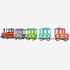 china low price Amusement Park mini Trackless Tourist Train Scenic Sightseeing Train For Sale