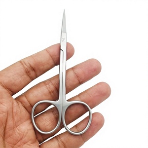 Nouveautés : Ciseaux à ongles droits et tranchants en acier inoxydable chirurgical, logo personnalisé, durables, pour cuticules, emballage écoresponsable - Product Image 1