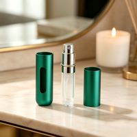 Atomiseur de parfum portable 5 ml 8 ml, flacon de voyage rechargeable en métal, mini flacon de parfum