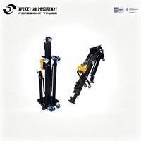 Support de haut-parleur extérieur en alliage d'aluminium à manivelle manuelle, avec mât extensible multi-niveaux, finition antirouille, connexion rapide, pour défilé de mode