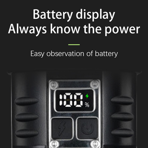 Có thể sạc lại LED Torch hiển thị kỹ thuật số đa chức năng khẩn cấp <span class=keywords><strong>laser</strong></span> với đầy màu sắc sáng huỳnh quang đèn pin - Product Image 5