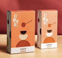 Boîte en carton personnalisée avec couvercle et base, tiroir, fenêtre, emballage en carton ondulé kraft avec impression Pantone