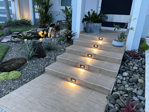 Ventes directes usine – Nouvelle lampe LED encastrée 3W <span class=keywords><strong>à</strong></span> faible tension, design moderne, 3 CCT, pour escaliers, murs et marches, intérieur/extérieur, pour la maison - Product Image 6